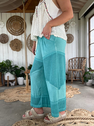 Beach Stroll Pants - AQUA