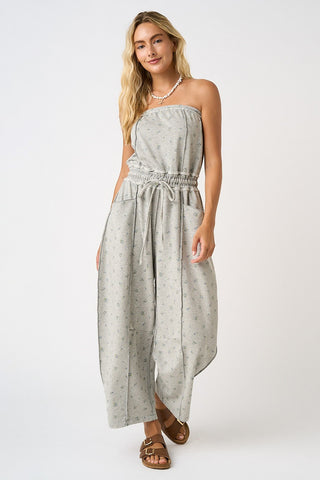 Poolside Paradise Jumper - FLORAL PRINT