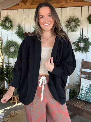 The Janely Hooded Cardi