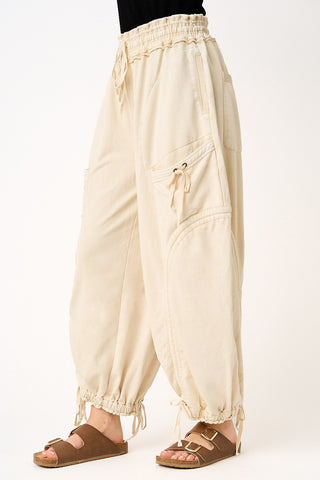 The Heidi Barrel Joggers - OAT