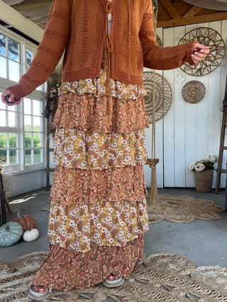 The Willow Floral Skirt