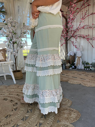 The Bloom Harmony Ruffle Pants