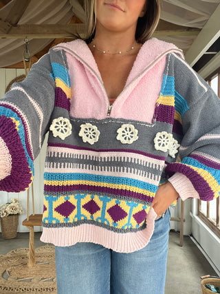 EVA PULLOVER - GREY