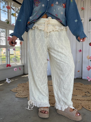Lace Trellis Pants