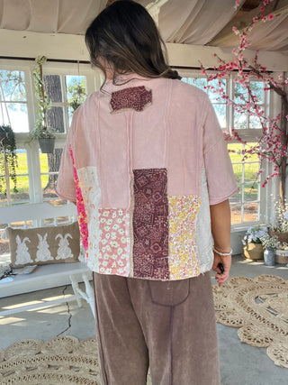 Wildflower Patchwork Top