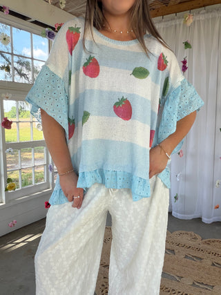 The Strawberry Fields Knit Sweater