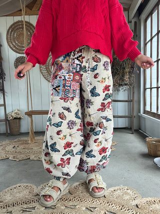Garden Glide Butterfly Joggers