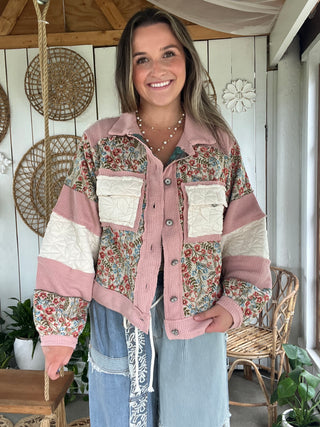 Garden Blush Shacket