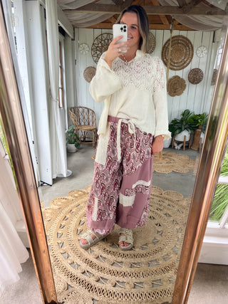 The Perfect Paisley Joggers