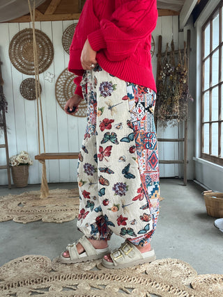 Garden Glide Butterfly Joggers