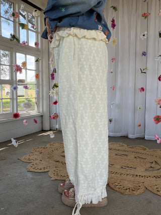 Lace Trellis Pants