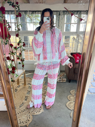 Mae Knit Hoodie