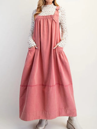 Darling In Denim Overall Dress