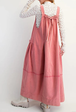 Darling In Denim Overall Dress