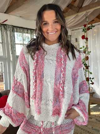 Mae Knit Hoodie