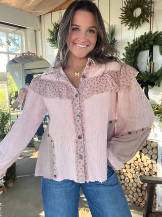 The Main Street Top - PINK