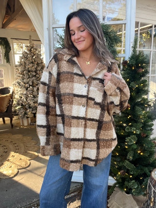 The Cozy Teddy Sherpa Shacket