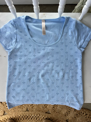 Everyday Eyelet Top