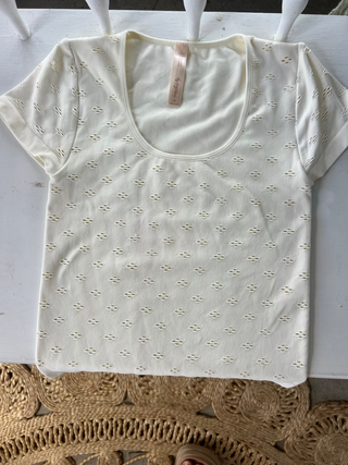 Everyday Eyelet Top