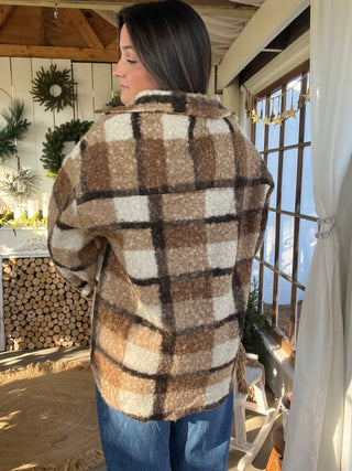 The Cozy Teddy Sherpa Shacket