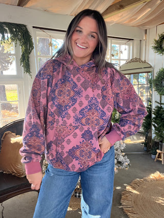 The Melrose Printed Hoodie