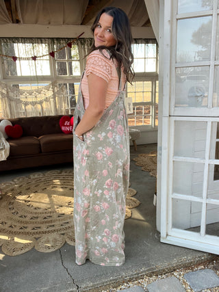 Fern & Flower Overalls