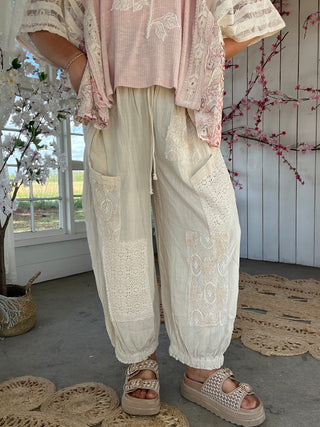 The Coastal Calm Patchwork Pants