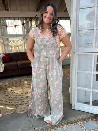 Fern & Flower Overalls