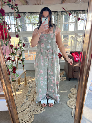 Fern & Flower Overalls