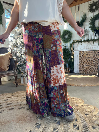 The Autumn Hues Patch Pants