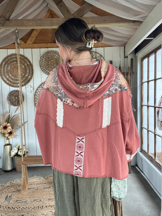 The Autumn Rose Patch Hoodie