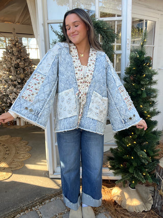 The Poetic Charm Floral Kimono - PREORDER