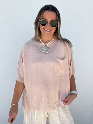 The Sundaz Tee - BABY PINK