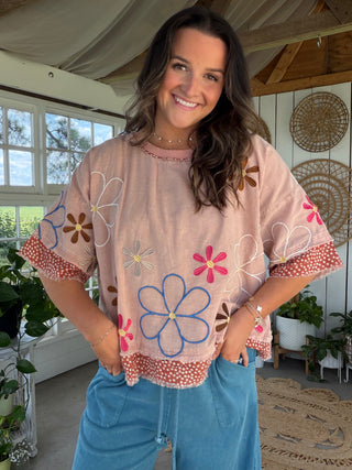 The Floral Way Top (CAN NOT RESTOCK)