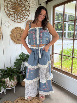 The Azaela Garden Tank - DENIM