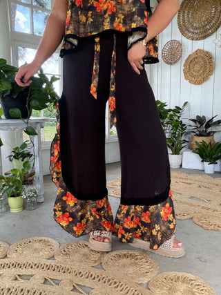 The Rosemary Beach Pants - BLACK