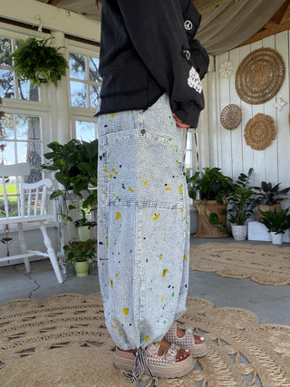 Blue Horizon Striped Pants