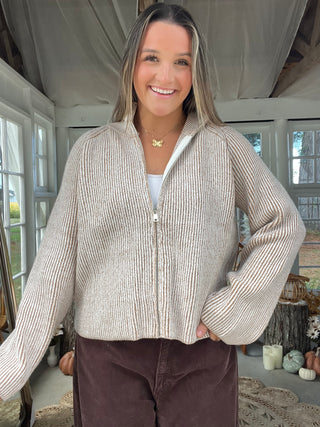 Wrapped In Fall Zip Up