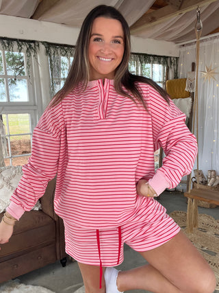 The Cozy Cool Days Set - CANDY PINK