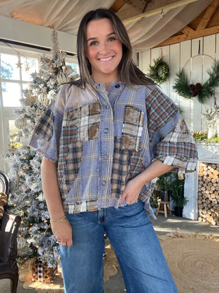 The Autumn Crisp Plaid Shacket