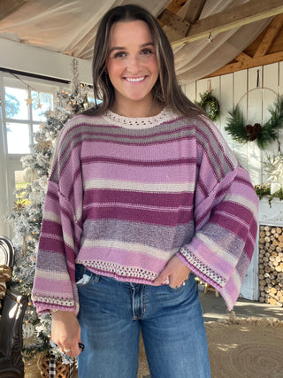 The Sugar Plum Knit Sweater