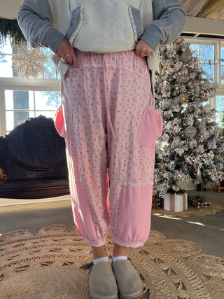 The Winnie Floral Joggers