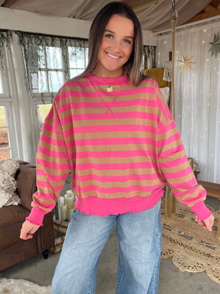 The Ziggy Striped Top (cant restock)