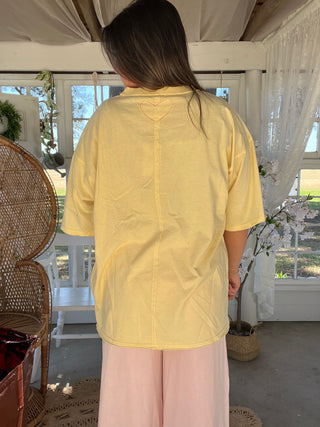 The Love Letter Tee - YELLOW