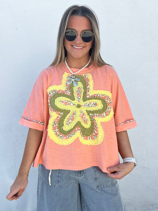 Rustic Bloom Top