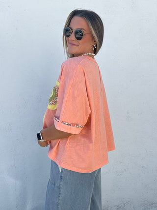 Rustic Bloom Top