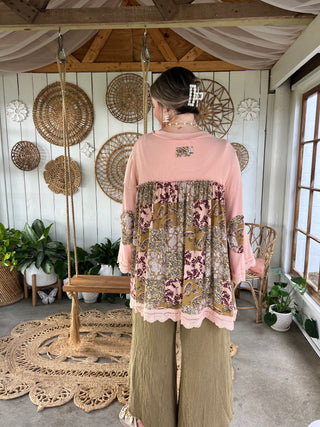 Apple Orchard Days Top - DUSTY PINK