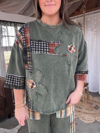 My Time Floral Top