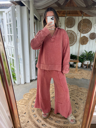 The Toffee Twist Quarter Zip