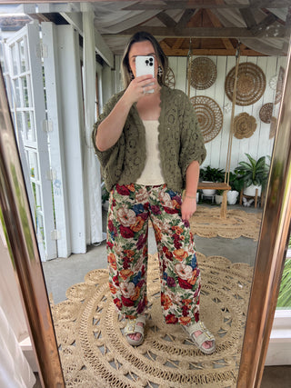 The Fall Festive Jaquard Pants